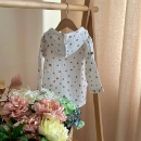 Bluza cu gluga din muselină pentru copii, Bulinute – bumbac 100% (3)